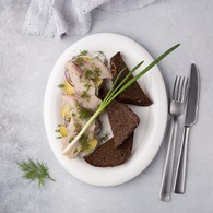 Сельдь с картофелем