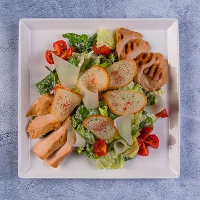 Салат цезарь с курицей