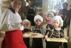 Мастер-класс по приготовлению пиццы в Piudelcibo